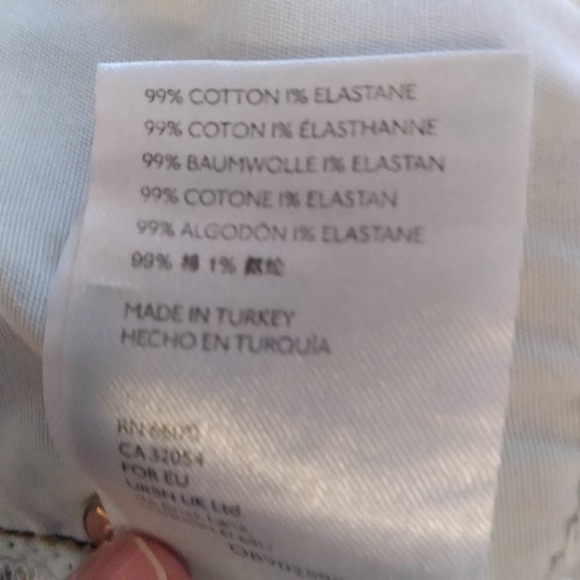 We The Free Denim Jeans Raw Frayed Hem Distressed Size 29 - Picture 12 of 12